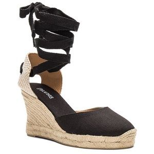 Soludos Tall Espadrilles in Black